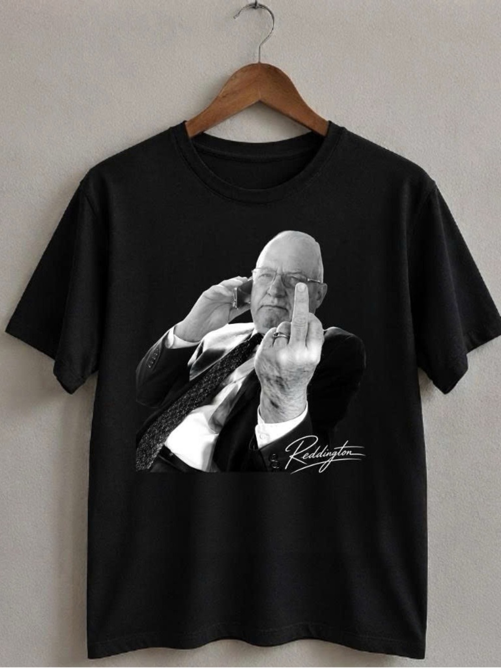 Gildan Black Shirt Redington Lawyer Graphic Tee